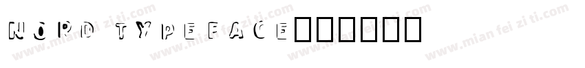 NORD TYPEFACE字体转换